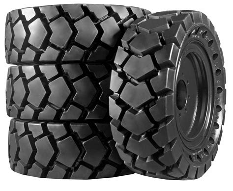 skid steer solid tires|skid steer tires no flat.